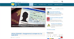 Desktop Screenshot of mairie-lauterbourg.fr